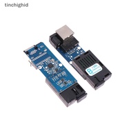 tinchighid Mini Gigabit Fiber Optical Media Converter 1000Mbps Single Mode 3-5Km UPC/APC SC-Port A/B