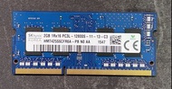 SKhynix 2GB DDR3 1600 PC3L-12800S sodimm RAM