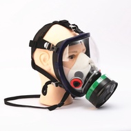 Puda Spherical Gas Mask Dust Formaldehyde Gas Mask Silicone Spray Paint Chemical Full Mask Fire Full