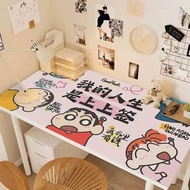 卡通pvc免洗桌垫蜡笔小新学习书桌垫办公桌垫学生宿舍布置桌布10.11