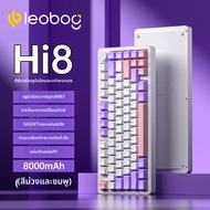 LEOBOG | คีย์บอร์ดกลไกไร้สายแบบกำหนดเอง 75% รองรับ 3 โหมด Bluetooth Gasket Mount