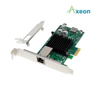 Axeon AX-7225 PCIe x1 Intel i210 Gigabit POE Network Adapter Card