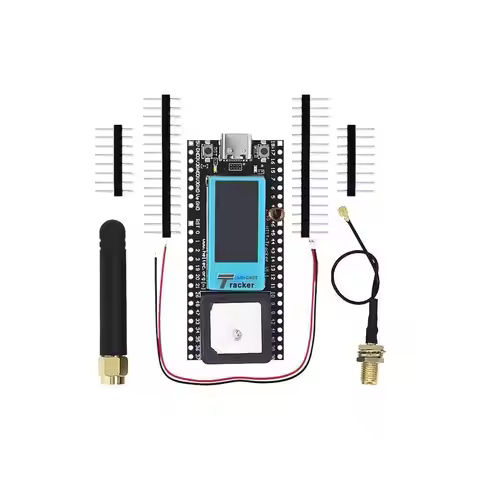 Lora Wireless Tracker ESP32-S3FN8+SX1262+UC6580 Supports Wi-Fi,LoRa,Bluetooth,GNSS L1 + L5/L2,Type-C