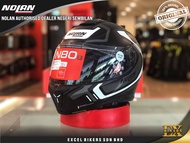 NOLAN HELMET ALLY(038)BLACK WHITE / NOLAN MODULAR HELMET / INNER VISOR / Full Face Helmet / Motorcycle Helmet