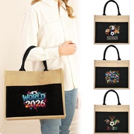 World Football race Soccer Tote Bag Handbag Shoulder Beg Japan Canvas Design Shopping Shoulder Tote 