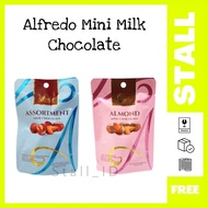 Coklat Alfredo Mini Pouch Almond Assortment Chocolate