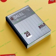 buku dalil putih original