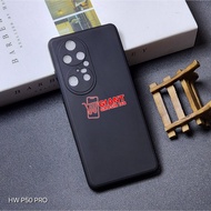 HUAWEI P50 PRO CASE MACARON BLACK SILICON BLACK HUAWEI P50 PRO