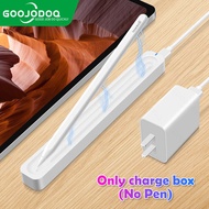 Goojodoq 13th stylus สำหรับ ipad ดินสอ 2 ปากกา Stylus สำหรับ iPad Air 5 Air 4 Pro 11 12 9 2021 Mini 6 สำหรับ ipad ดินสอ 1 ไร้สายชาร์จปาล์มปฏิเสธ