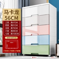 Wide Drawer Cabinet65cm Thickened Storage Box Cabinet Household Elevated Plastic Children's Wardrobe
