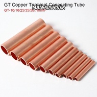 MAINAUSHUI6K 1Pcs Wire Nose Terminal Crimp, Ferrule Lug Hole Passing GT Copper Terminal Connecting T