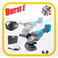 6.0 Battery 21v Cordless Brushless Angle Grinder Cordless  ////   Lthium Li-ion Battery With More Po
