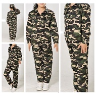 Baju Askar Budak Baju Tentera Kids child Army Soldier Cosplay Costumes Military