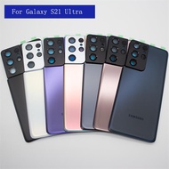 Housing Cover For Samsung Galaxy S21 Ultra 5G SM-G998 6.8" Glass Battery Back Door Case Replacement 