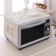【Value Bundle】 Microwave Oven Cover Linen Cloth Proof Cover Electric Oven Dust Cover Waterproof Proof Household Oven Cover