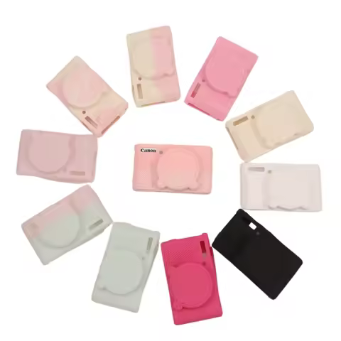 For SX740HS SX730 Soft Camera Silicone Case For Canon PowerShot SX740 HS SX730HS Rubber Bag Cover Wi