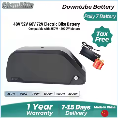 72V 60V Electric 2000w Battery E bike cham rider 48V52V 30 40 50ah Electric Vehicle Bicycle Battery 