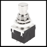 3PDT 9 Pin Black Guitar Effect Pedal Switch