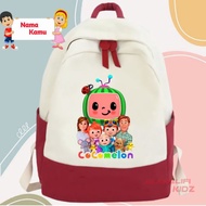 Cocomelon Children's Bag Children's Backpack Free Name