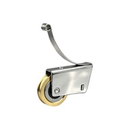 9.16-Wardrobe Sliding Door Track Pulley Bathroom Balcony Glass Sliding Door Bottom Roller Ground Pul