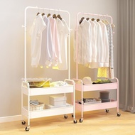 Clothes Rack Bedroom Storage Rack With Wheels