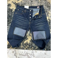 501 KEPALA KAIN SELUAR JEANS LELAKI CUTTING STRAIGHTCUT