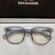 CHROME HEARTS克羅心眼鏡 Penetranusrex透明色方框眼鏡 男女通用款眼鏡 可自配度數近視鏡片 女生素顏眼鏡框 高級感明星同款眼鏡 大框墨鏡