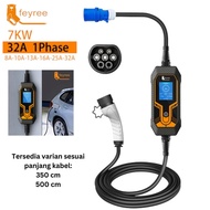 Feyree Electric Car Charger Ev 32A 7Kw Cee Plug Type 2 Electric
