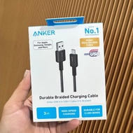 Genuine Anker 322 Usb-A To C Cable 0.9m 1.8m - A81H5 A81H6