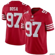 NFL Rugby Jersey San Francisco 49ers 49ers No. 97 Bosa Bosa Jersey Men
