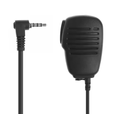 3.5mm Handheld Speaker Mic PPT For Yaesu VX-1R VX-2R VX-5R FT-60R VX-150 FT-250 D14 21 Dropship