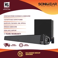 SonicGear BT5500 / BT3500 / BT6500 / 5300BT SOUNDBAR WITH WIRELESS SUBWOOFER / 1 year warranty 1 to 