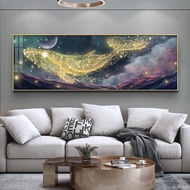 【Duoduo store】 5D DIY diamond painting full diamond dream star air whale drop cross stitch