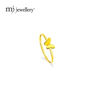 [Online Exclusive] MJ Jewellery 375/9K Gold Mini Butterfly Ring C002