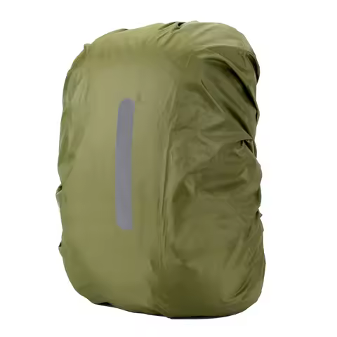 10L-80L Backpack Waterproof Cover Reflective Rainproof Bag Cover Backpack Rain Protector Case for Hi
