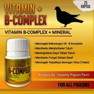 VITAMIN B COMPLEX KHUSUS MERPATI VITAMIN B KOMPLEK MERPATI