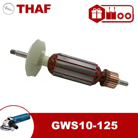 AC220V-240V Armature Rotor Anchor Replacement for BOSCH Angle Grinder GWS10-125 GWS 10-125