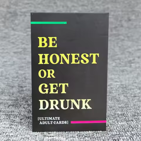 77 Cards / Deck Be Honest or Get Drunk Ultimate Adult Card Game Fun Drinking Board Games for Game Ni