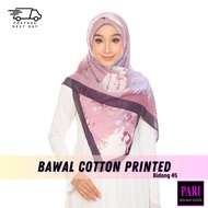 Bawal Cotton Printed . Bawal fully cotton premium printed . Jilbab . Square hijab