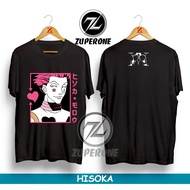 HISOKA MROW T-SHIRT HUNTER X HUNTER ANIME T-SHIRT/ MEN'S DISTRO T-SHIRT/