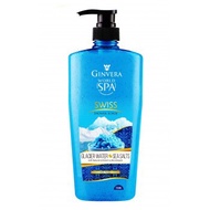 GINVERA WORLD SPA SWISS SHOWER SCRUB GLACIER &amp;  WATER SEASALTS- 750ML