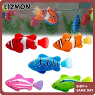 LIZMON Swimming Robot Fish Simulation Ornamental Pet Supplies Artificial Fake Floating Fish