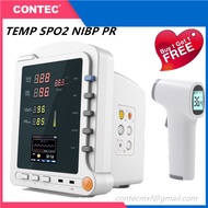 CONTEC Patient Monitor CMS5100 Vital Signs Monitor NIBP SPO2 Pulse Rate