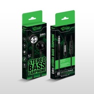 DMES DR1 Wired Earphone in Ear Earphone Stereo Bass with One-Button Control