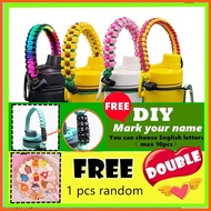 ◲  ⏇  ◥ Bottle Paracord Handle / Silicone Protective Boot /Aquaflask tumbler Aquaflask accessories