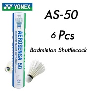 COD1 Tube Yon-ex Shuttlecocks AS-40 50 60 30 for Competition Goose Feather Badminton Shuttlecock(6Pc