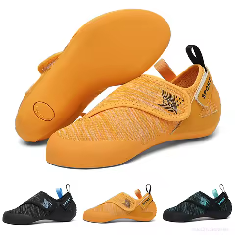 Children‘s Rock-Climbing Shoes Indoor Bouldering Training Shoes Breathable Outdoor Boys And Girls Ma