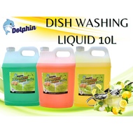 DOLPHIN Dishwashing Liquid / Cecair Pencuci Pinggan / 洗碗液 10L [Ready Stock]