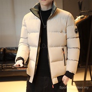 2024 Winter Popular Men's Cotton Clothes Fashion Brand Thermal Cotton Coat Men's Coat Coat Men's Coa