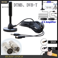 mw Tv Antenna for Car Cmmb Tv Antenna for Car High-performance Digital Tv Antenna with Amplifier for Stable Signal Reception Easy Install Dtmb Tv Antenna